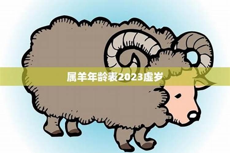 属羊的今年多大了2021虚岁