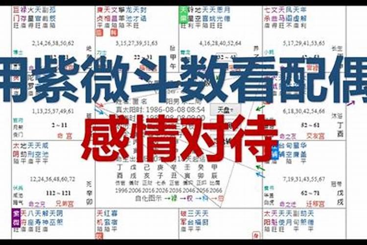 紫微斗数婚姻时间