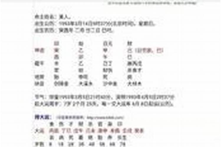 八字4柱怎么看