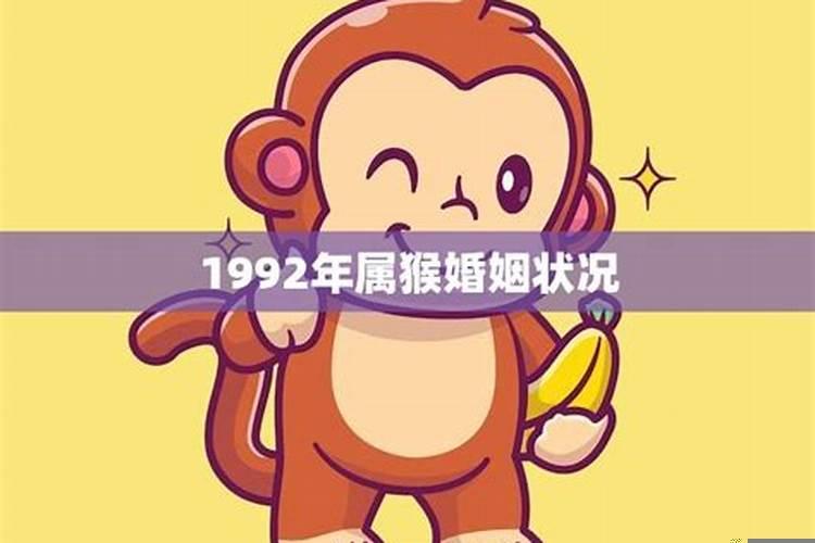 1992属猴婚姻情况