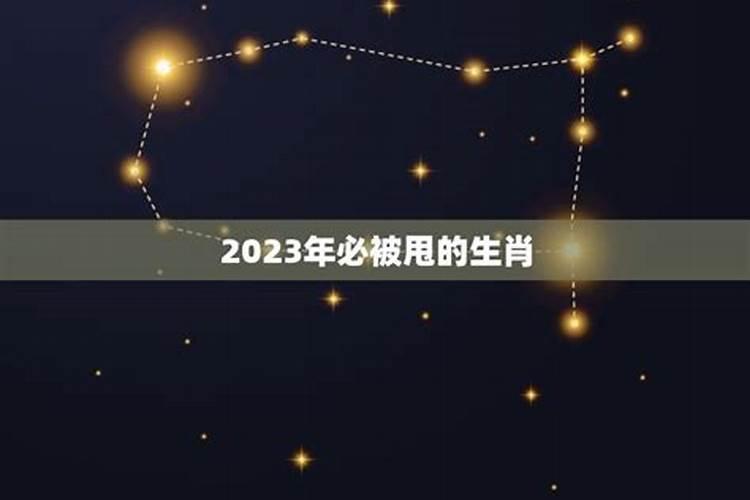 2021年被甩的生肖