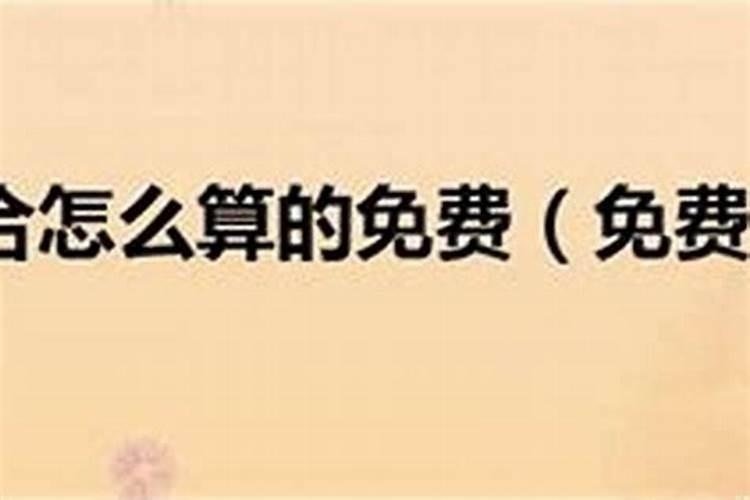 八字合不合指哪八字呢