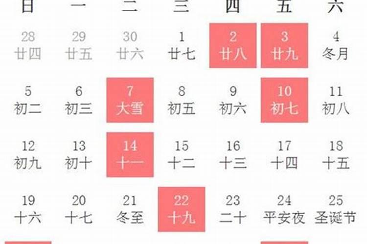 2021年入宅黄道吉日一览表12月