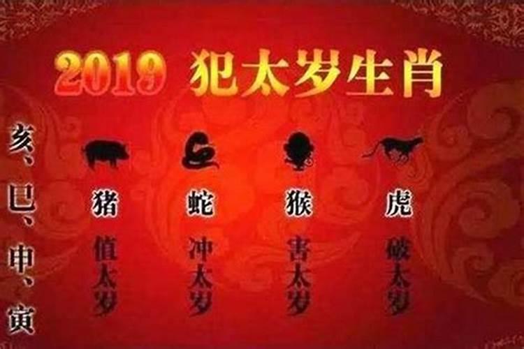 2023年什么犯太岁生肖