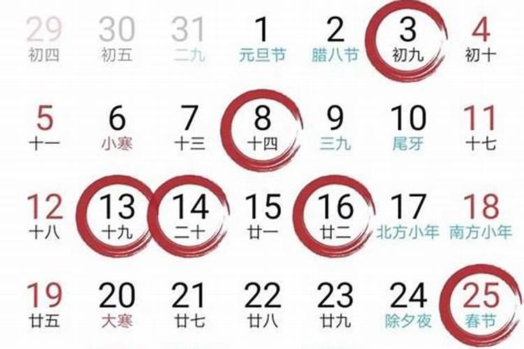 2021农历正月黄道吉日查询