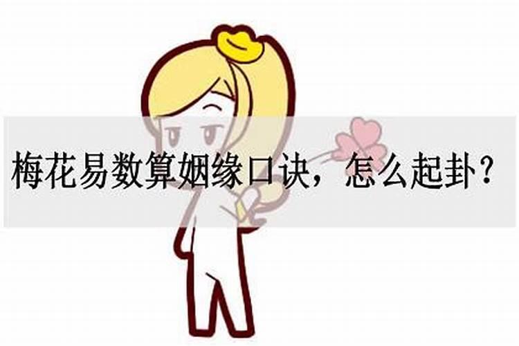 梅花易数姻缘怎么求