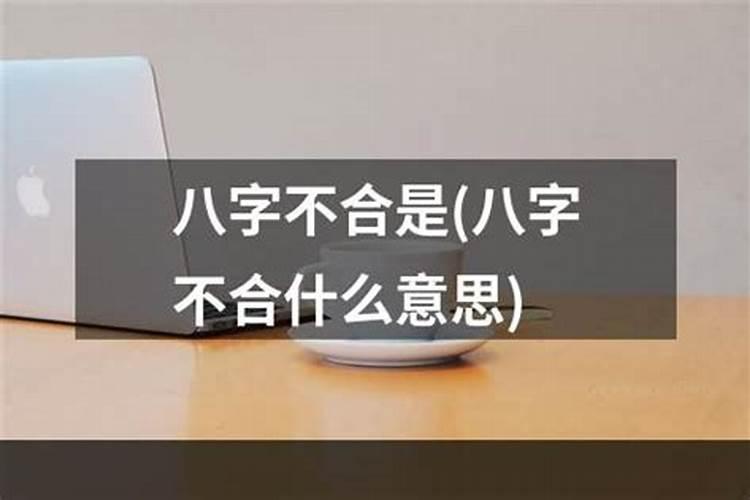 八字不合是啥意思