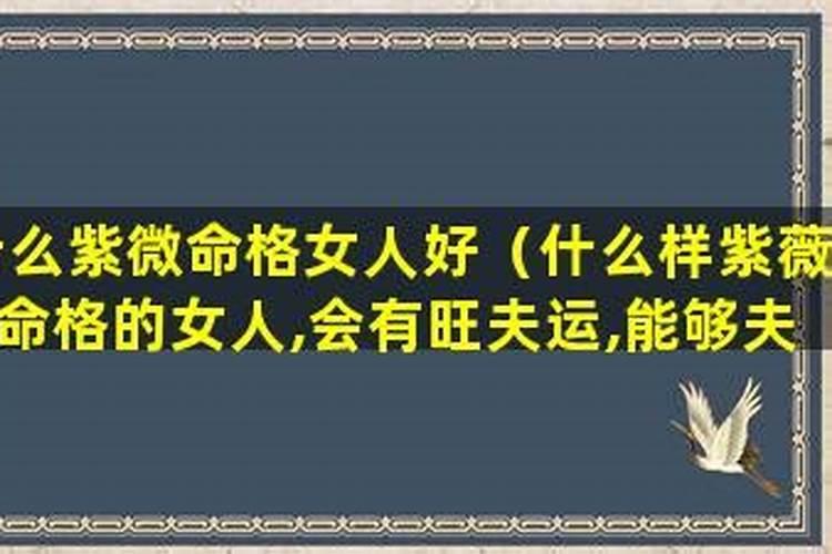 那些紫微命格的人能遇到懂她的人