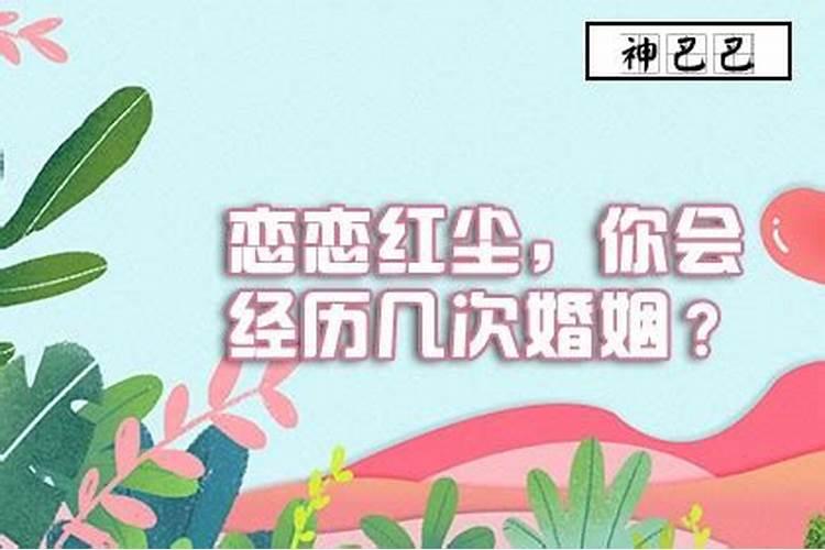 婚姻测算结几次婚合适