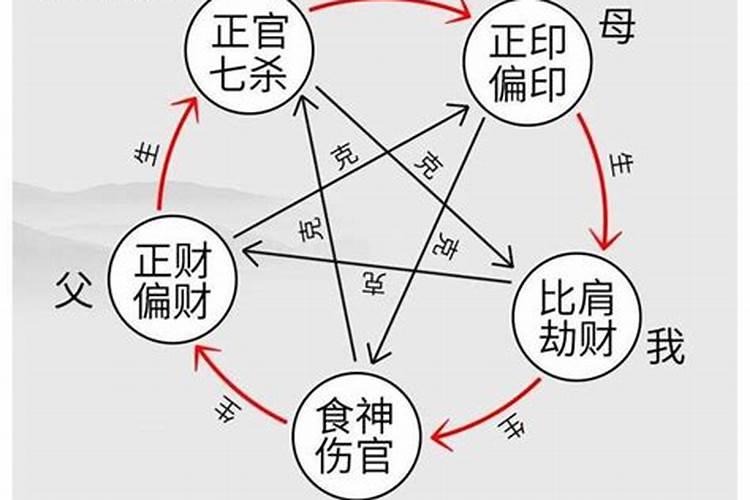 八字之间的干支作用关系