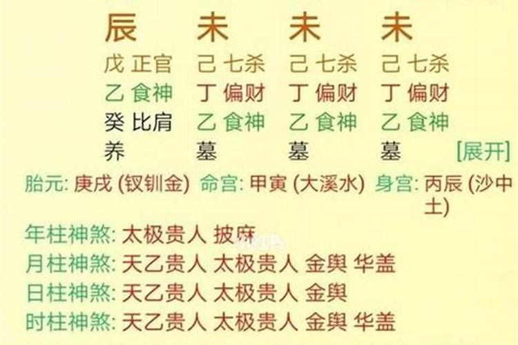 八字批一生命运