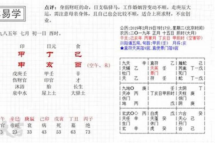 八字看母亲身体不好