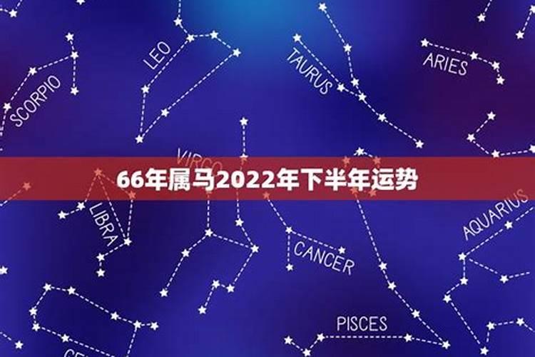 2021年生肖运势属马66年