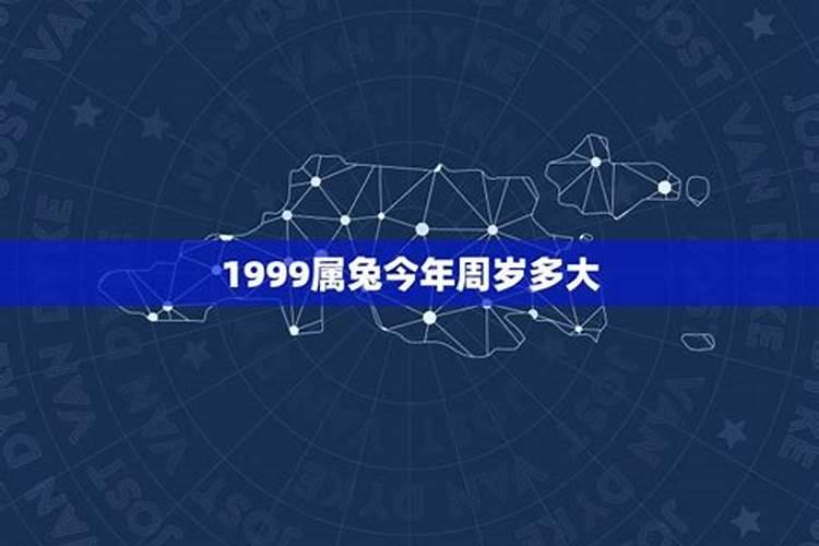 属兔1999年今年多大