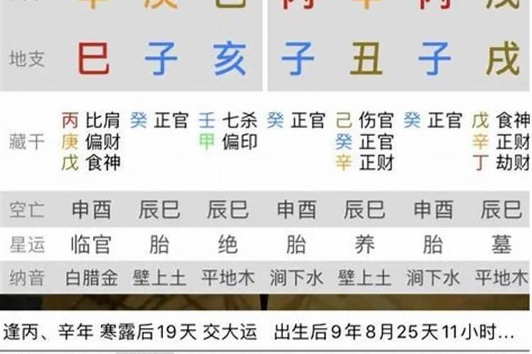 日历今日八字辛丑乙未丙子戊子是什么意思