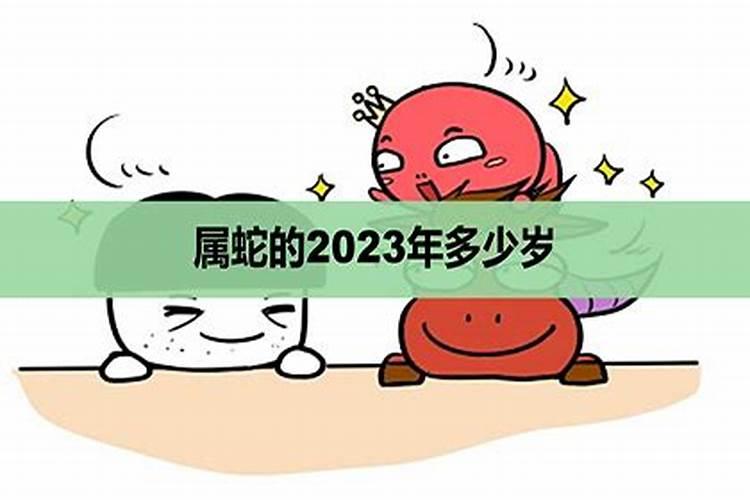 2001属蛇的2023年多大