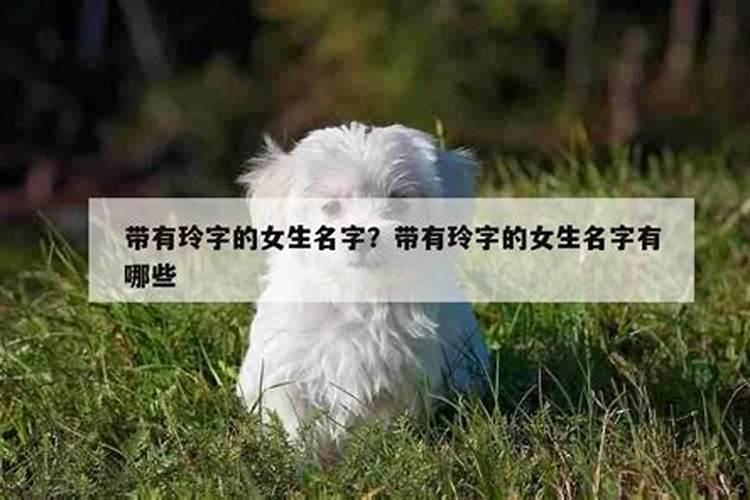 名字有玲字的人的命运如何