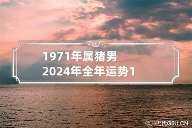 属猪男2021年运势完整版