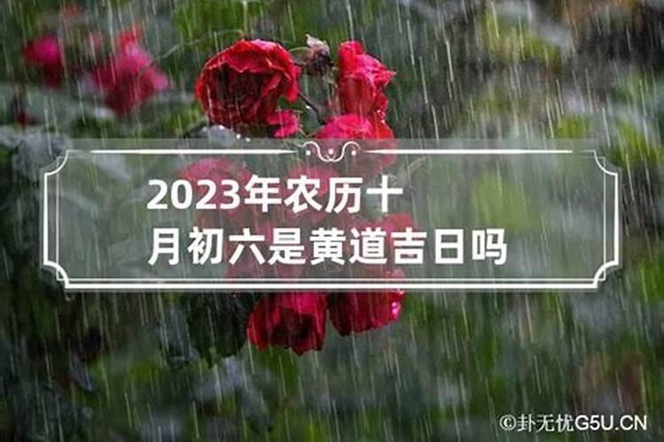 二月初六是黄道吉日吗2023年运势