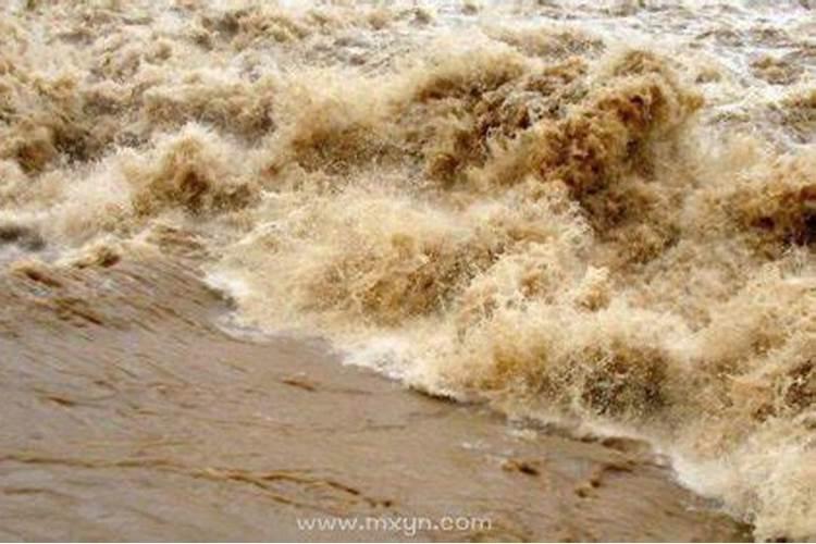 梦见大洪水下大雨