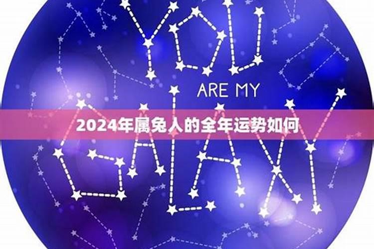 2024年属兔的一年的运势